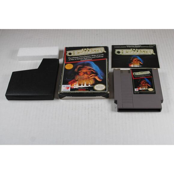 Chessmaster (Nintendo Entertainment System, NES, 1990) Authentic, tested - Picture 5 of 11